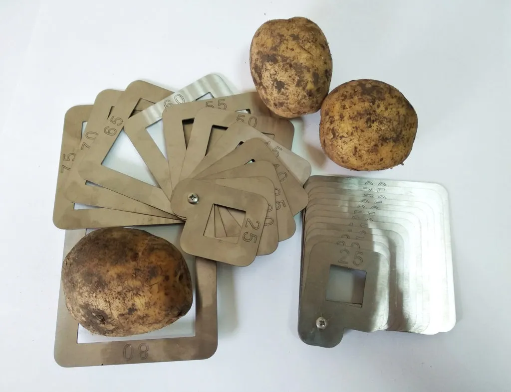 фотография продукта Ручной калибратор для картофеля